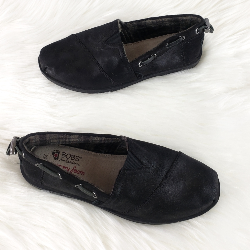 Bobs by Skechers Chill Luxe Leather Slip-on  6½ - Picture 6 of 15